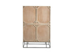 Natural Metal Wardrobe