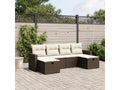 Brown Woven Resin Wicker Outdoor Furniture Set - dlz1766582000305