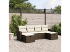 Brown Woven Resin Wicker Outdoor Furniture Set - dlz1766582000305