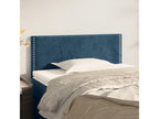Blue Velvet Bed, 100 x 5 x 78 cm