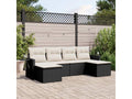 Black Woven Resin Wicker Outdoor Furniture Set - dlz1766581980112