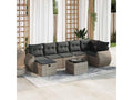 Gray Woven Resin Wicker Outdoor Furniture Set - dlz1766582600219