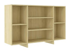 Beige Engineered Wood Sideboard, 120 x 30 x 75 cm