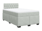 Gray Velvet Mattress, 120 x 190 cm