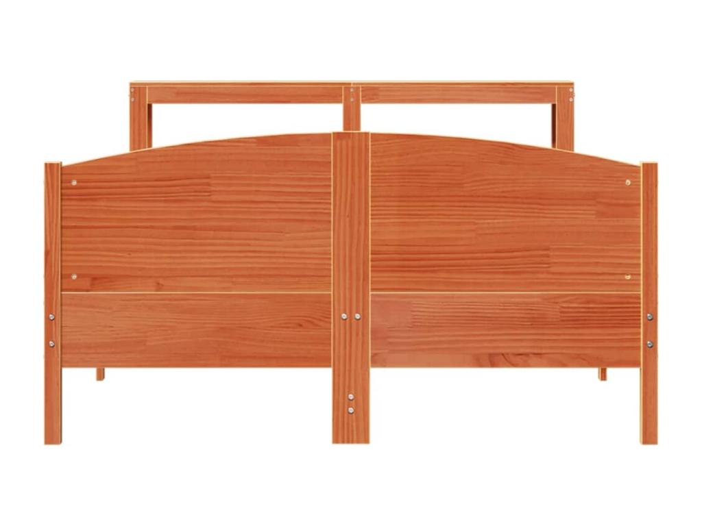 Brown Pine Wood Mattress, 160 x 200 cm