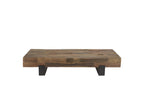 Brown Solid Wood Coffee Table