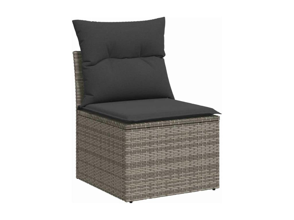 Gray Woven Resin Wicker Outdoor Furniture Set - dlz1766582600219
