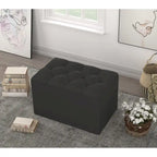 Arya Upholestered Flip Top Storage Bench