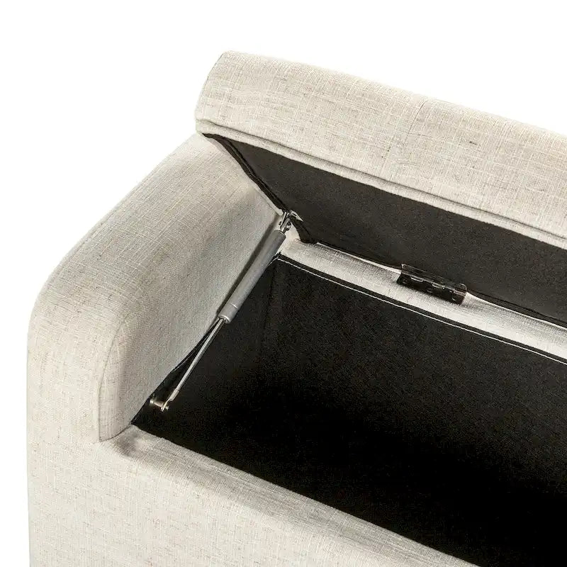 Bastian Upholstered Bench with Solid Wood Legs