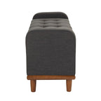 Bastian Upholstered Bench with Solid Wood Legs