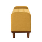 Bastian Upholstered Bench with Solid Wood Legs