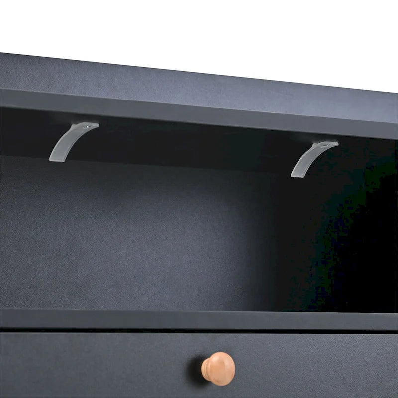 Merax Multifunctional 2-Tier Shoe Storage Organizer with Drawers