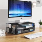 2 Tier Metal Monitor Stand