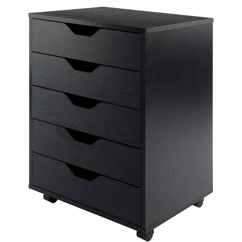Wood Filing Cabinet Mobile Storage File Cabinet