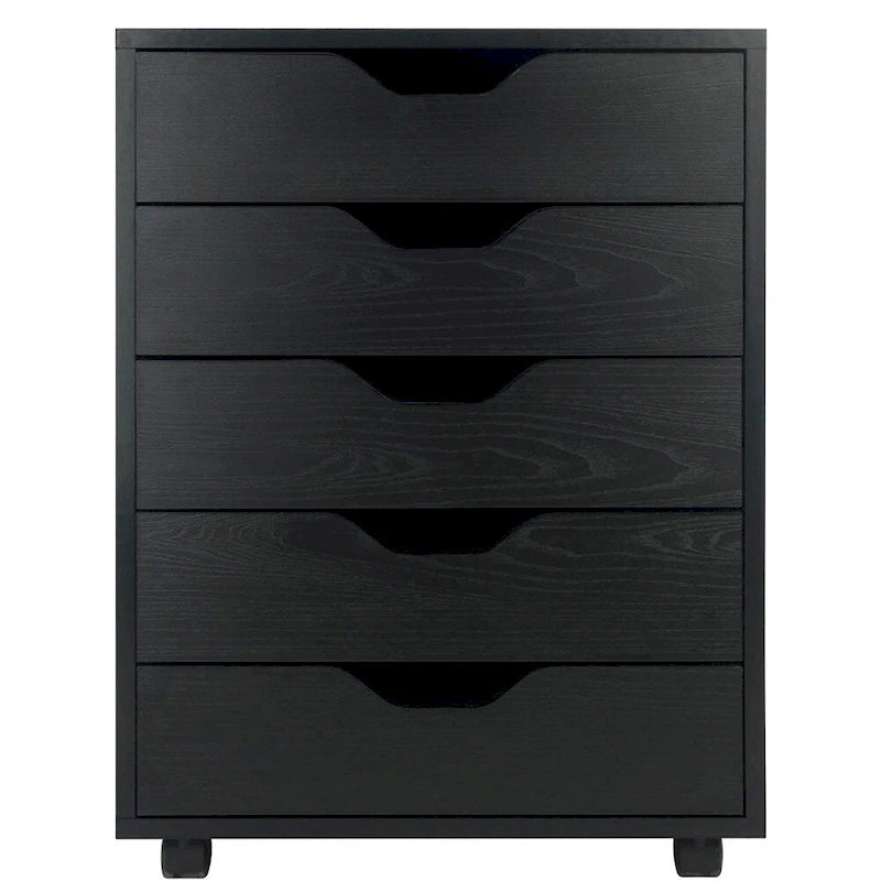 Wood Filing Cabinet Mobile Storage File Cabinet