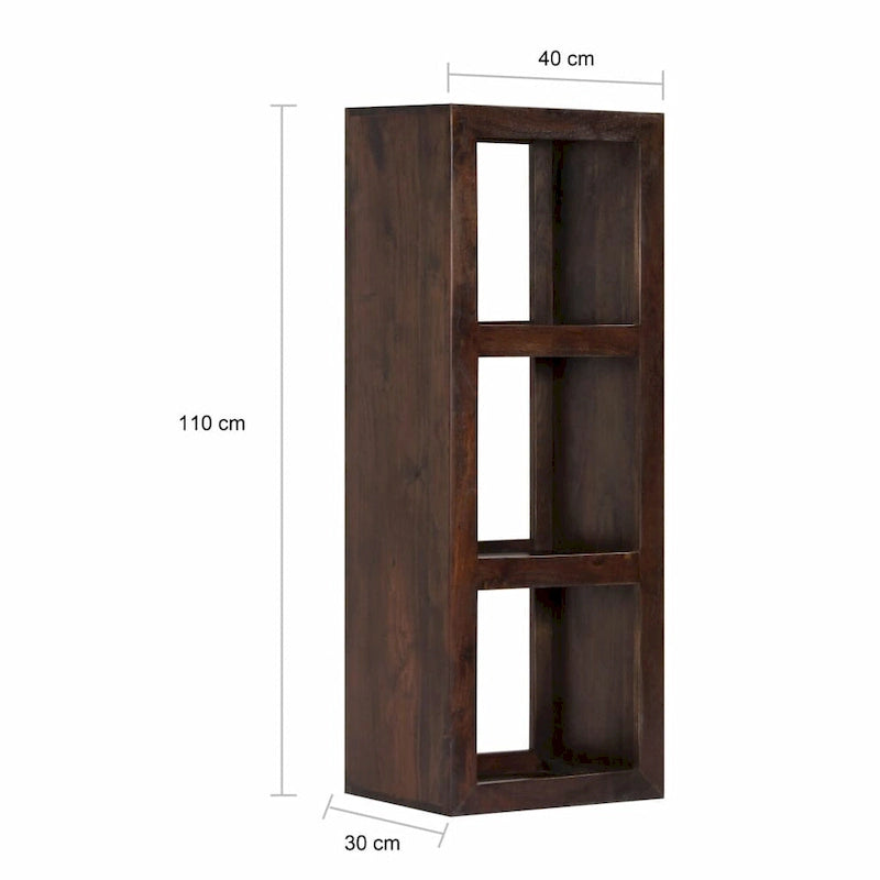 vidaXL Console Cabinet 15.7x11.8x43.3 Solid Acacia Wood