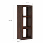 vidaXL Console Cabinet 15.7x11.8x43.3 Solid Acacia Wood