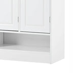 Elegant Minimalist Wooden Shoe Storage Cabinet