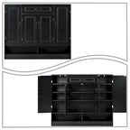 Elegant Minimalist Wooden Shoe Storage Cabinet