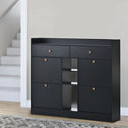 Minimalist Design Multifunctional Wooden Shoe Storage Cabinet
