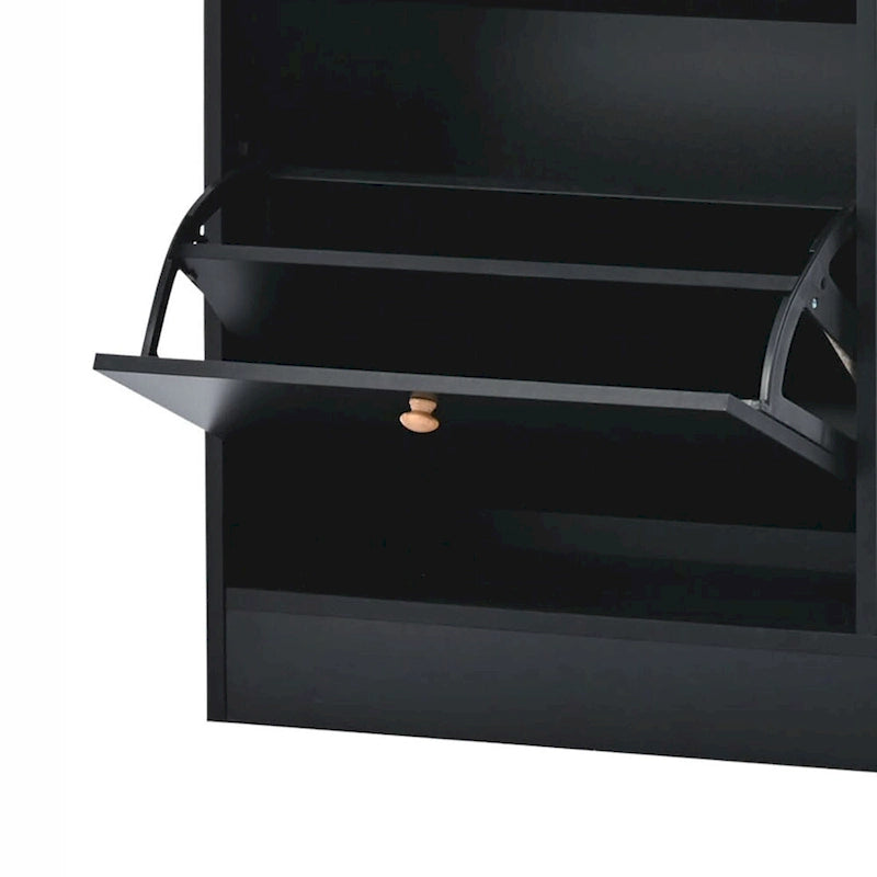 Minimalist Design Multifunctional Wooden Shoe Storage Cabinet