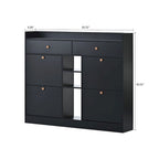 Minimalist Design Multifunctional Wooden Shoe Storage Cabinet