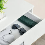 Modern 3-Drawer Shoe Cabinet with Adjustable Shelf and 2 Flip Doors