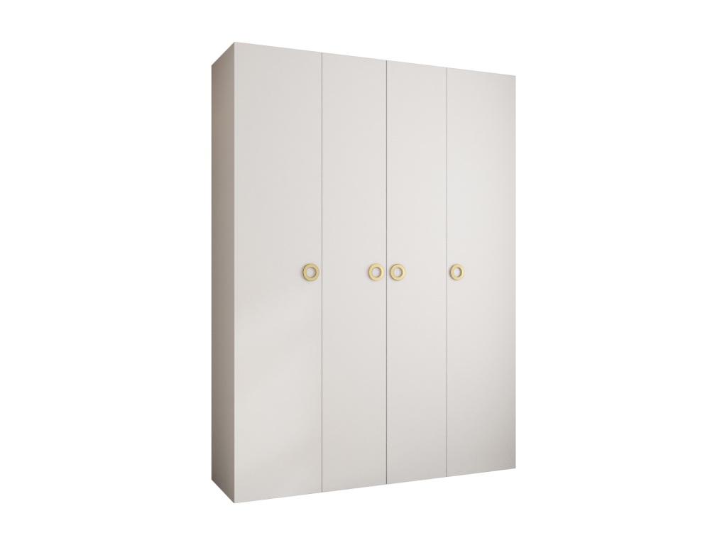 White Wardrobe, 180 x 40 x 245.5 cm
