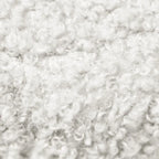 Upholster Storage Ottoman Bench with Faux Fur - 39.37L x 15.75W x 15.5H