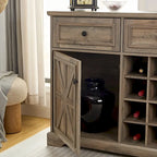 Buffet Cabinet with Storage Sideboard with 2 Drawers