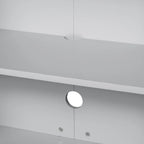 Sideboard with Extra Large Storage Space with Metal Handles and Support Legs for Living Room and Dining Room