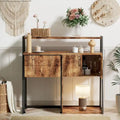 Buffet & Bar Cabinet with Storage Coffee Bar Cabinet Sideboard Storage Cabinet for Dinning Room, Kitchen & Living Room