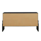 Four-Door Metal Handle Storage Cabinet