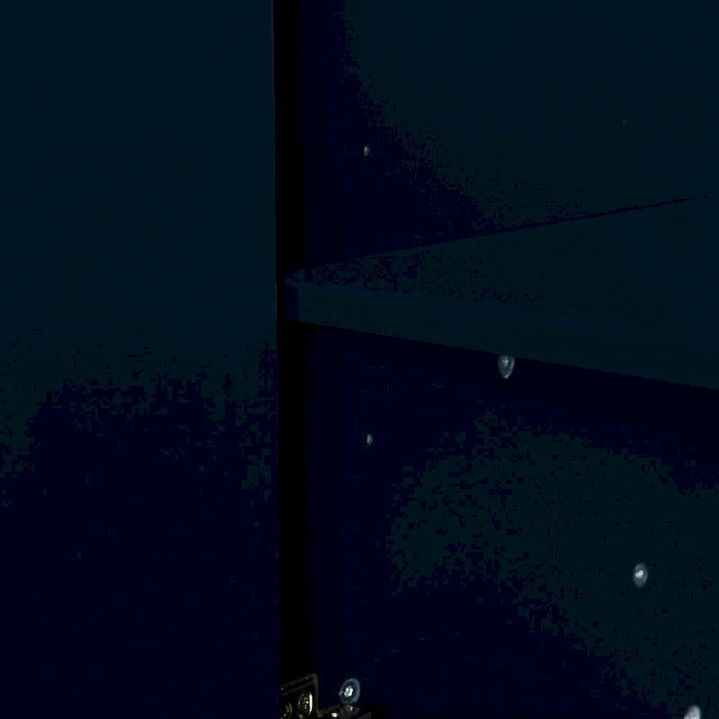 Four-Door Metal Handle Storage Cabinet