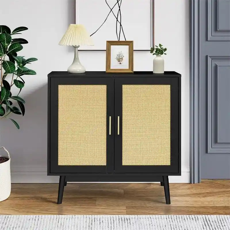 Sideboard Buffet Cabinet - 15.75D x 31.5W x 31.5H