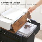 File Cabinet 2-Drawer Filing Cabinet - 15.7D x 15.7W x 19.6H