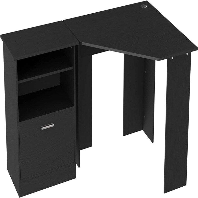Computer Desk with Printer Cabinet