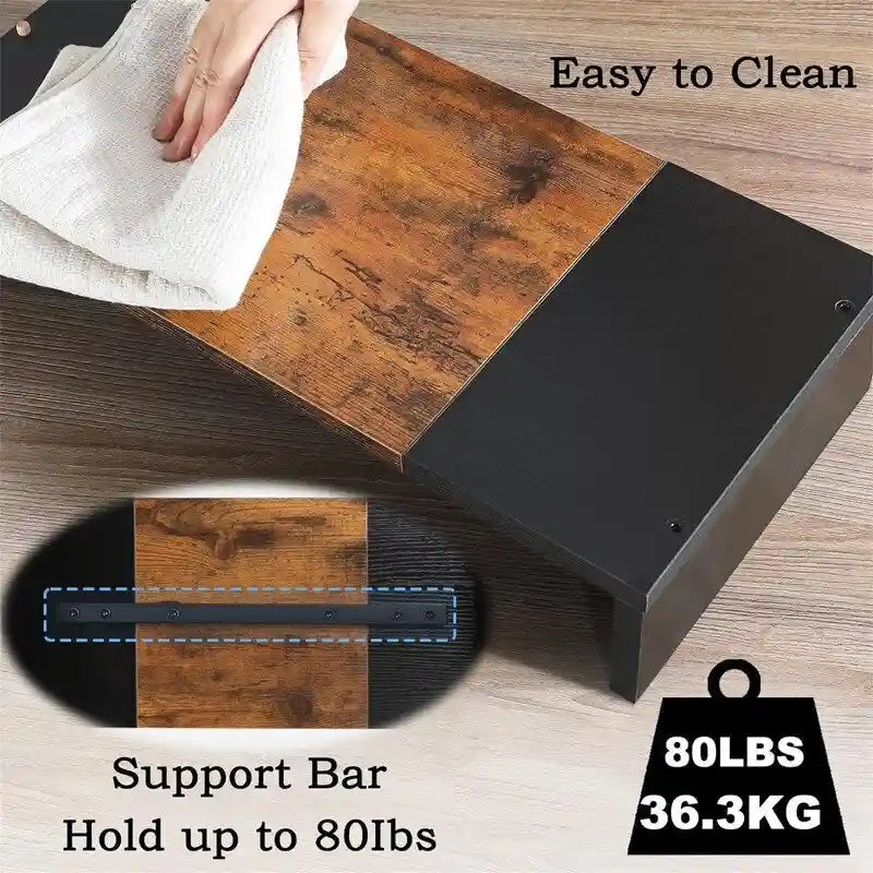 Triple Dual Monitor Stand Riser