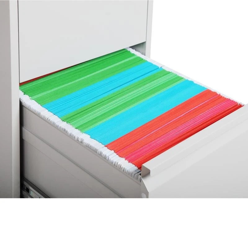 2 Drawer Metal Vertical Filing Cabinet with Lock,A4 Legal/Letter Size