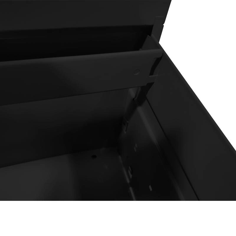 2 Drawer Metal Vertical Filing Cabinet with Lock,A4 Legal/Letter Size