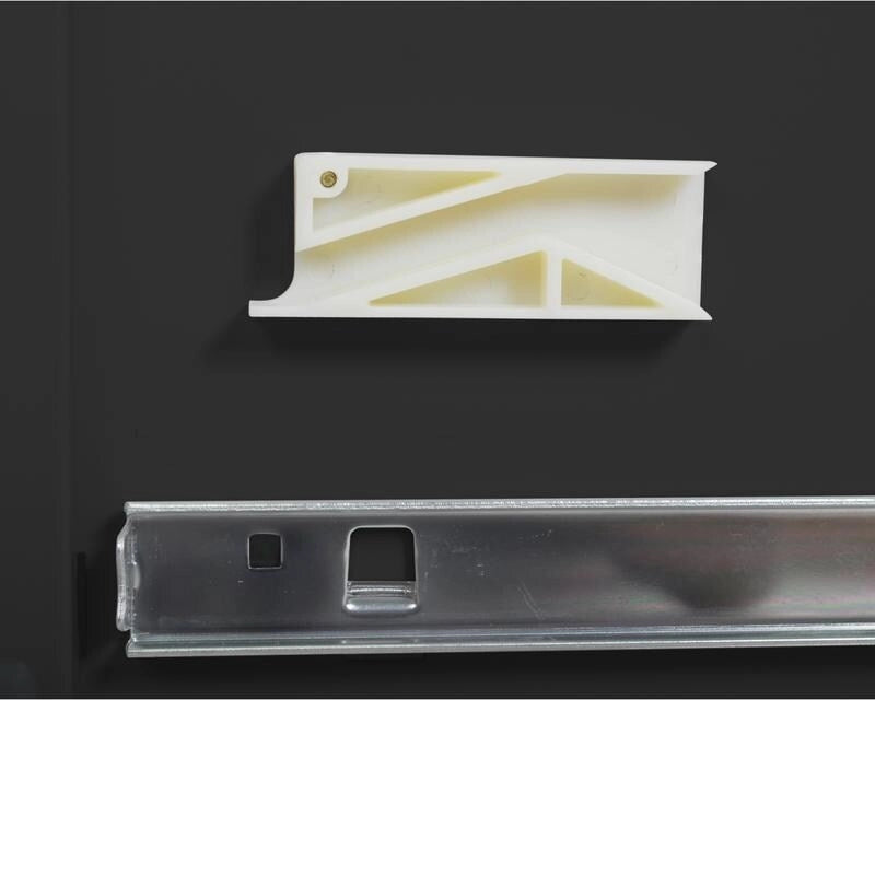 2 Drawer Metal Vertical Filing Cabinet with Lock,A4 Legal/Letter Size