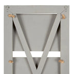 Kate and Laurel Hardeman 3 Pocket Farmhouse Wood Hanging Wall File Holder