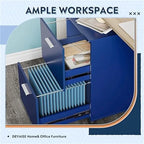 2 Drawer File Cabinet - 15.6D x 16.2W x 26.4H