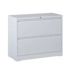 2 Drawer Metal Filing Cabinet with Lock, Legal/Letter/A4/F4 Size