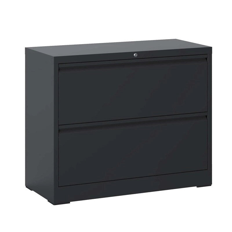 2 Drawer Metal Filing Cabinet with Lock, Legal/Letter/A4/F4 Size
