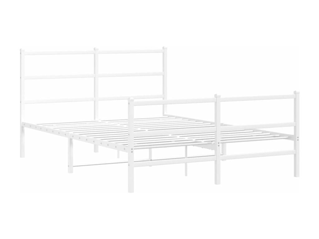 White Metal Mattress, 140 x 200 cm
