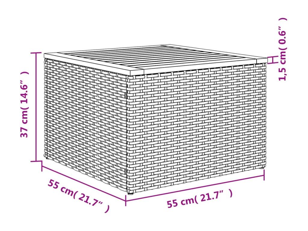 Black Woven Resin Wicker Outdoor Furniture Set - dlz1766581866609