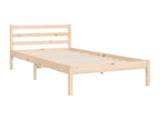 Brown Solid Wood Mattress, 100 x 200 cm