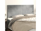 Gray Velvet Bed, 80 x 5 x 78 cm - dlz1766582537649