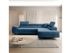Blue Velvet Sofa Bed